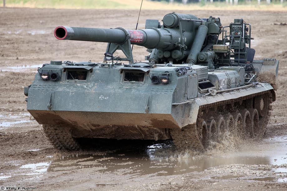 Самоходная пушка 2С7М «Малка» 