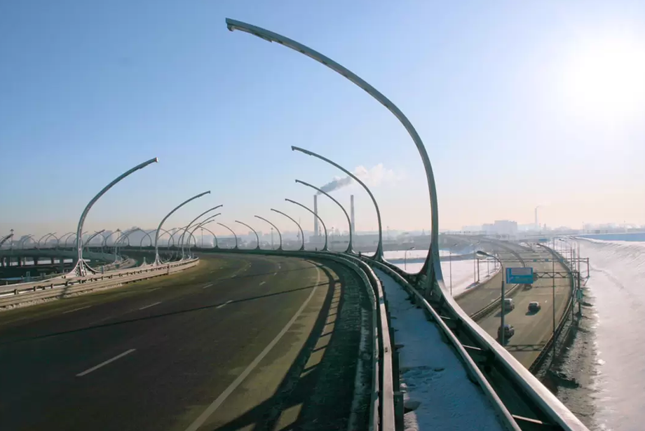 Западный скоростной диаметр, архивное фото<br>