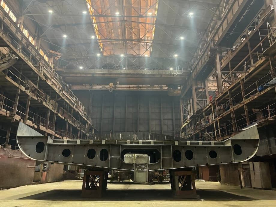 Киль судна проекта Т40ОК