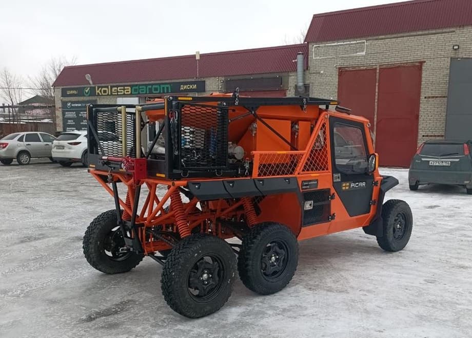 &nbsp;Смесительно-зарядная машина&nbsp;«Муравей» 