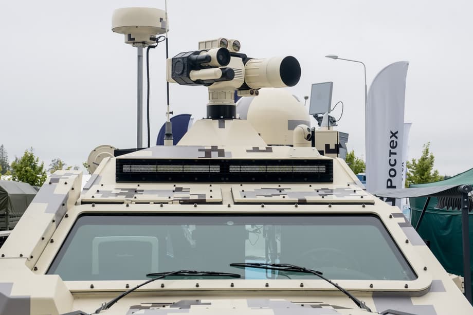 Complejo láser para combatir UAV y drones "Rat'"