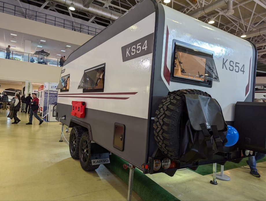 Жилой прицеп KS54, вид снаружи