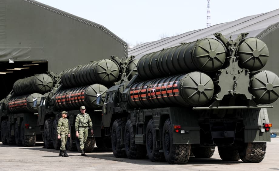 Пусковые установки ЗРС С-400 «Триумф»