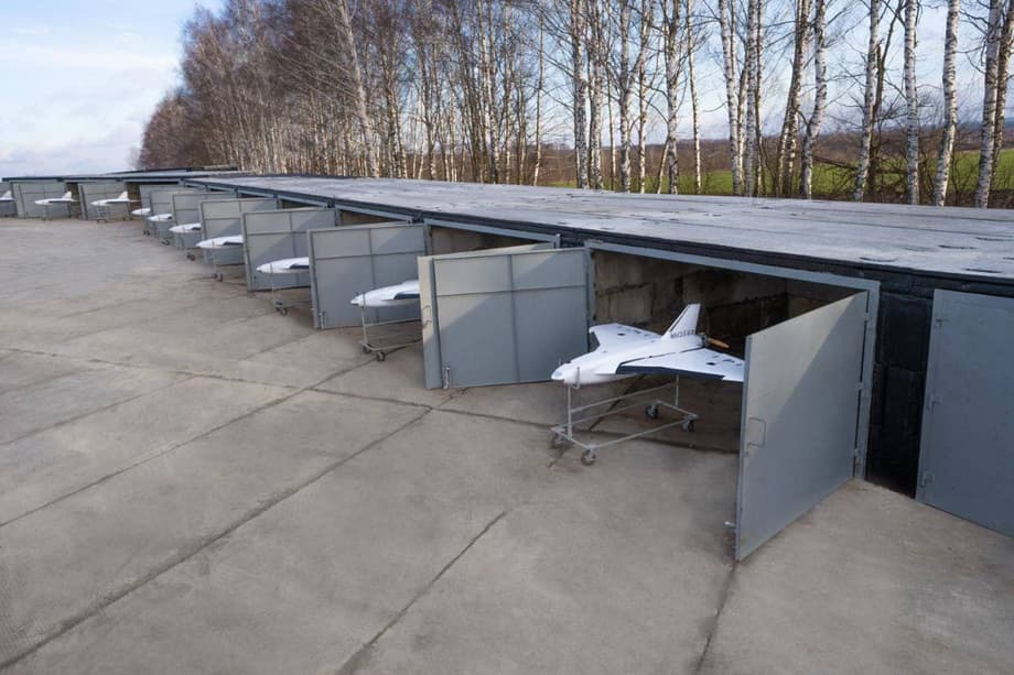 refugios protectores para drones "Gerbera"