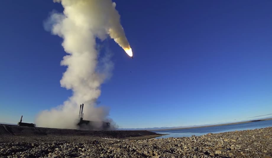 Пуск ракеты ПБРК&nbsp;«Бастион»