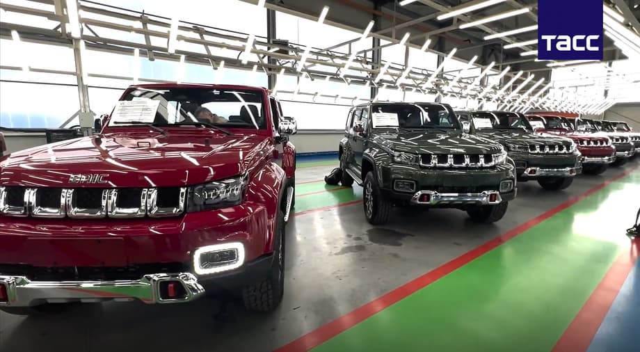 Собранные предсерийные BAIC BJ40