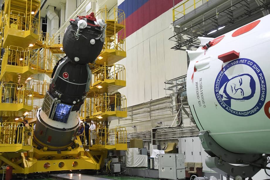 Подготовка «Союза МС-24» к пуску