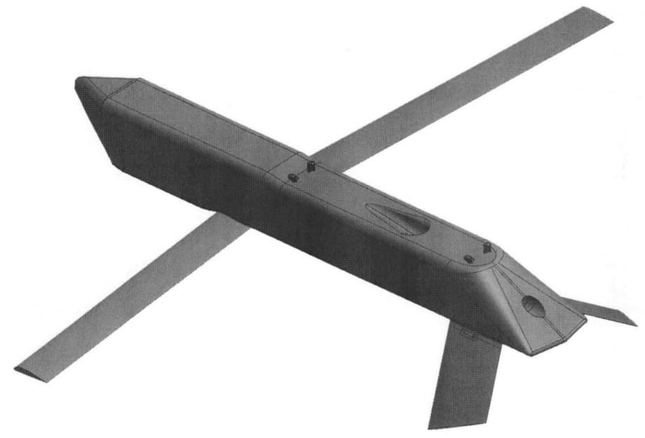 Патентные изображения одного из таких беспилотников с боевым зарядом появились в Сети. Пока имени у разработки нет