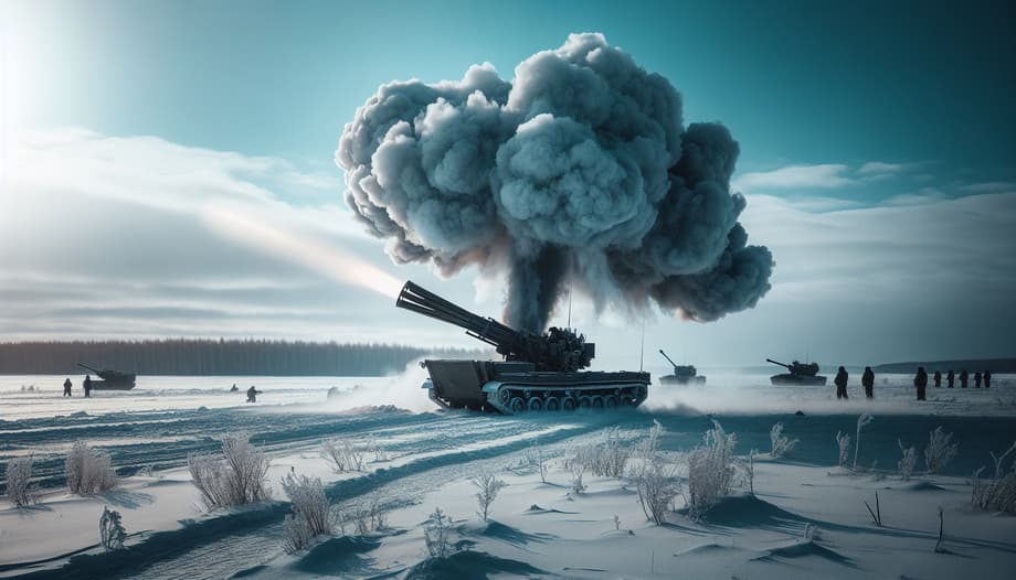 И мина, и самоходный миномет - из числа разработок времен СССР, которые до сих пор входят в число одних из мощных в мире<br>