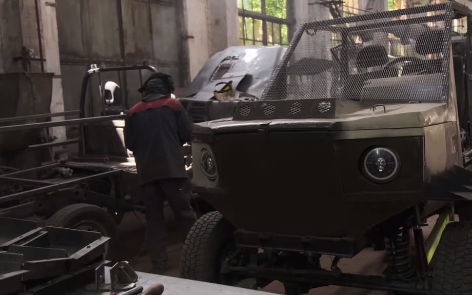 Сборка мотовездехода