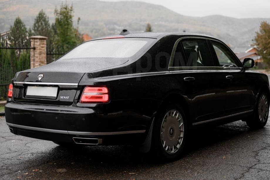 Выставленный на продажу Aurus Senat, конфискованный у бизнесмена Гольдмана