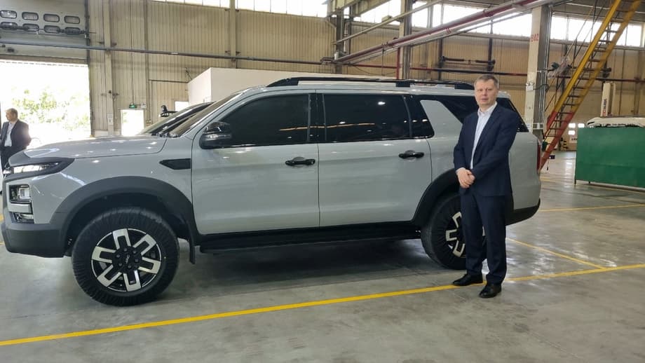 Новый рамный внедорожник Sollers на базе JAC T9