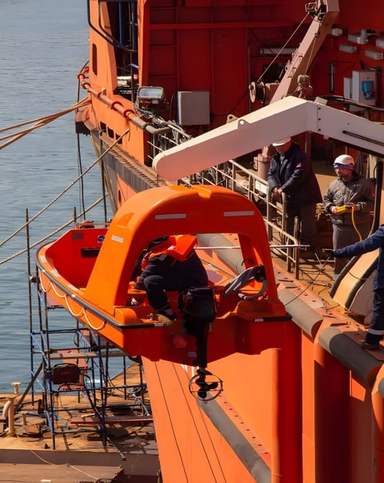 Катер для судна проекта MPSV06 «Керченский пролив»