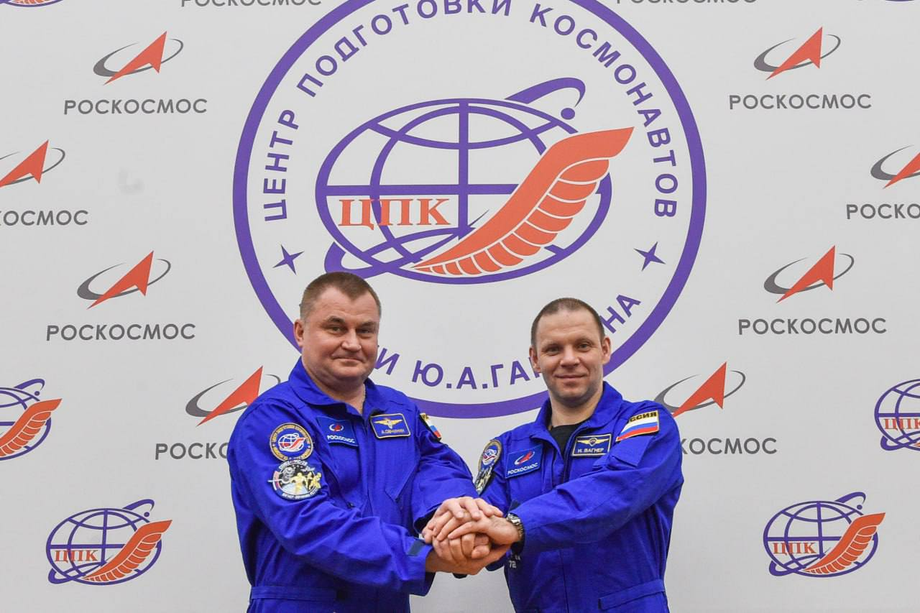 Космонавты 72-ой экспедиции на МКС Вагнер и Овчинин