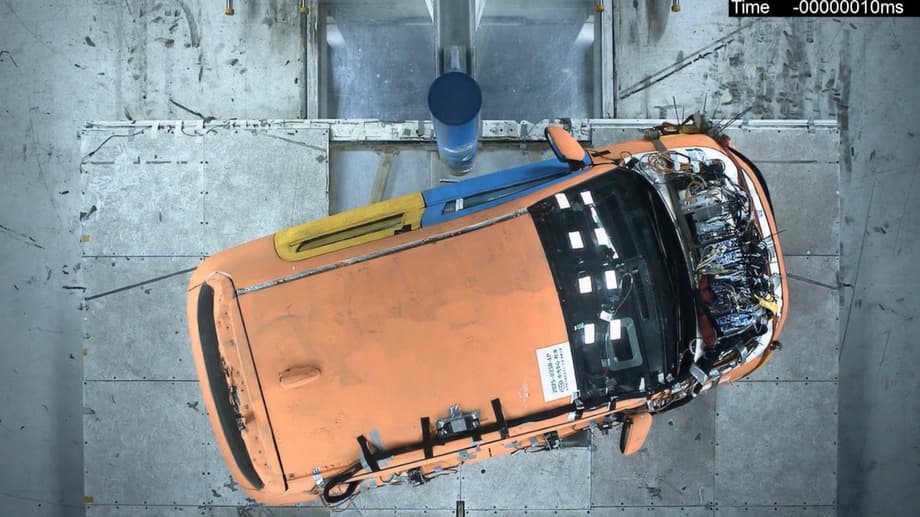 Краш-тест электрокара «Атом»