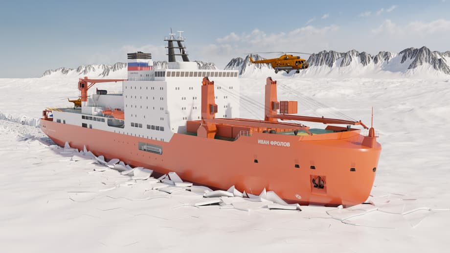 Научно-экспедиционное судно (НЭС)&nbsp;«Иван Фролов»&nbsp;проекта 23680
