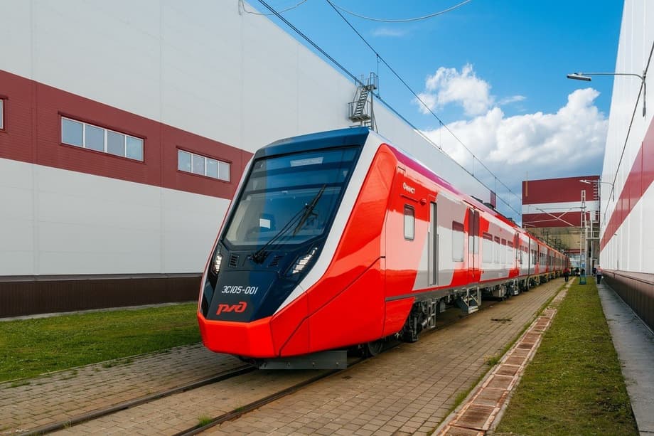 Electric train "Finist" ES105