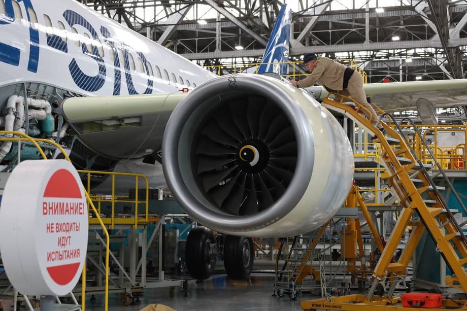 Полностью импортозамещённый самолёт МС-21 вышел на этап приёмки в Иркутске
