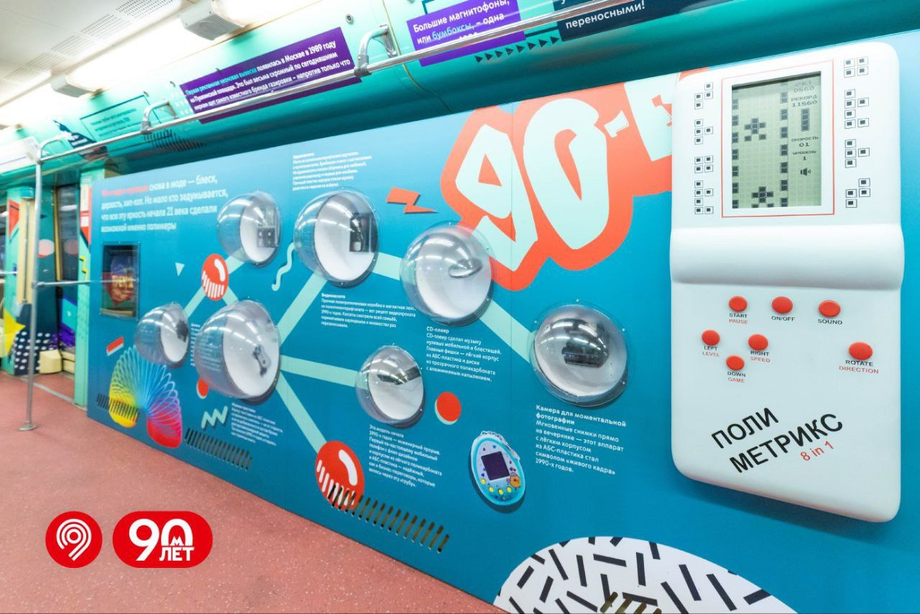 интерьер одного из вагонов