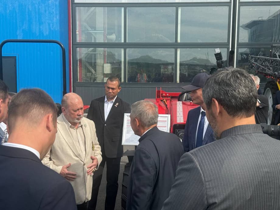 Король Малайзии Султан Ибрагим в Татарстане