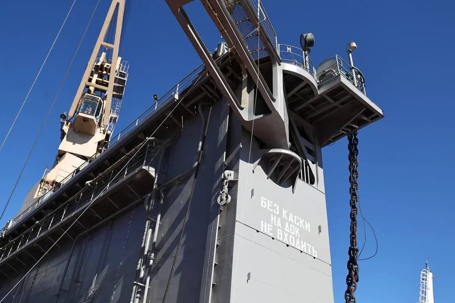 Корабль проекта 22350 «Адмирал Амелько» ввели в строй на «Северной верфи» в Петербурге