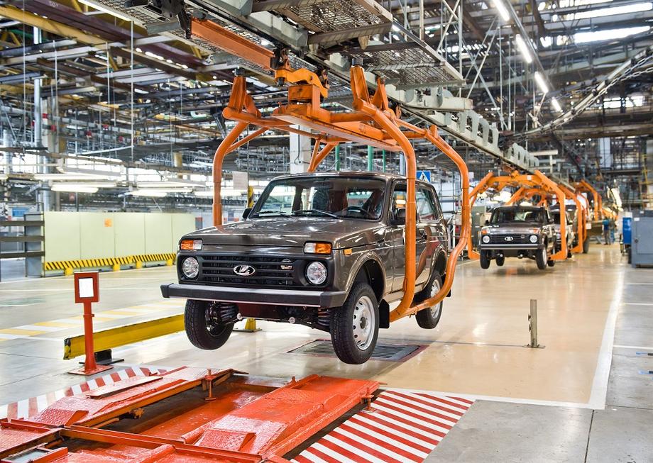 Производство Lada