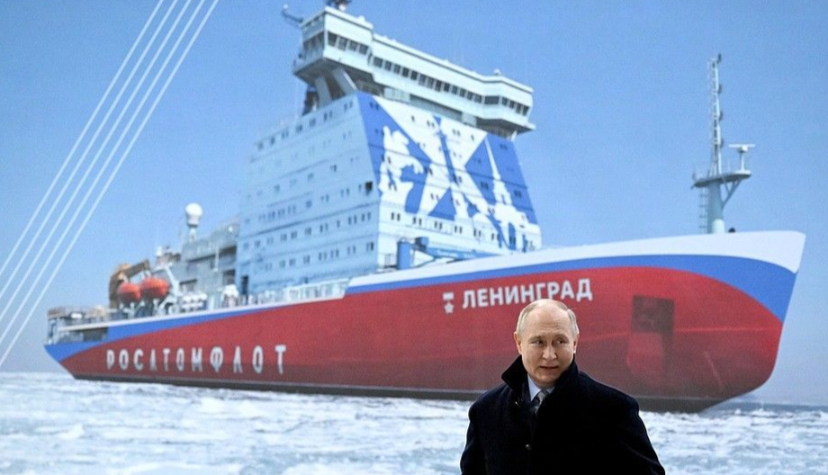 Президент России принял участие в закладке универсального атомного ледокола «Ленинград»