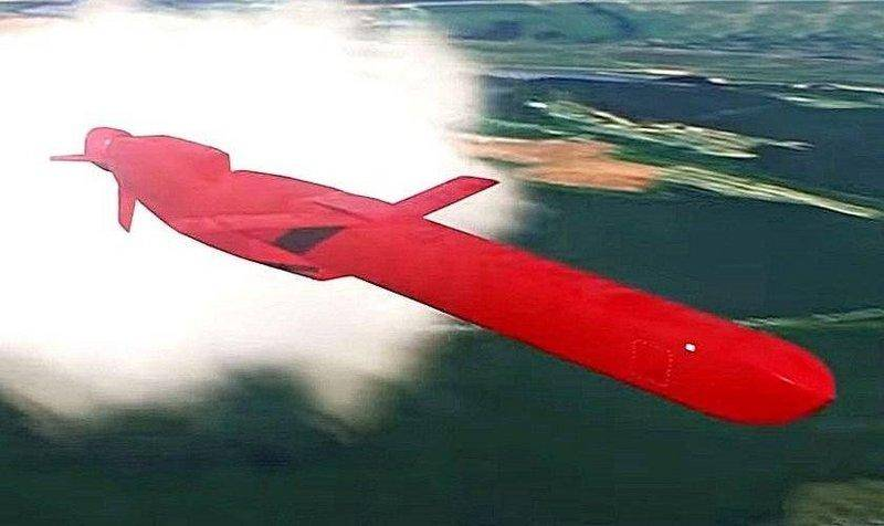 иллюстрация крылатой ракеты «Буревестник»