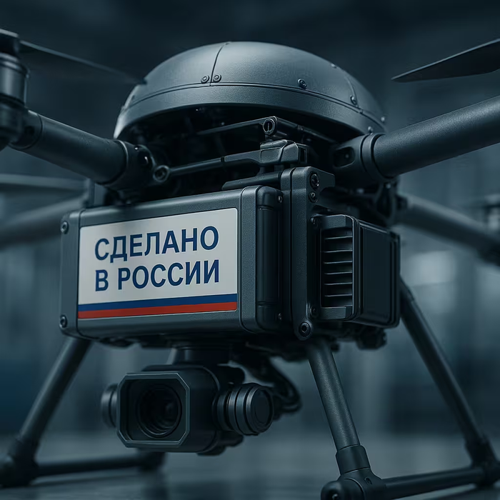 ИИ иллюстрация российского дрона
