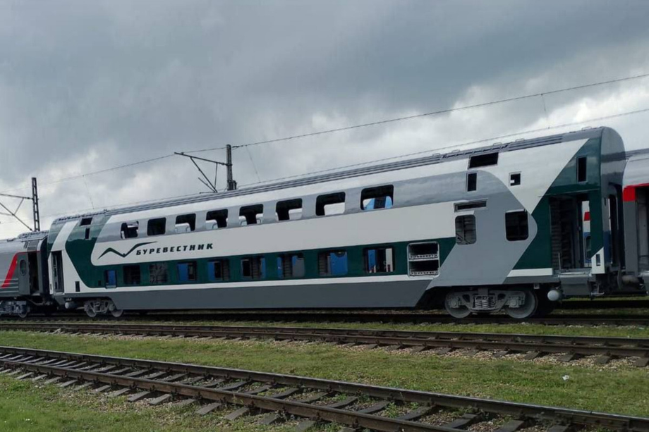double-decker train "Burevestnik"