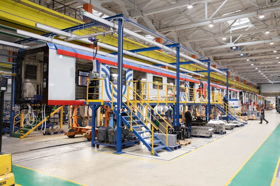 Поезд метро новой модификации 81-775.2/776.2/777.2 «Москва-2026»