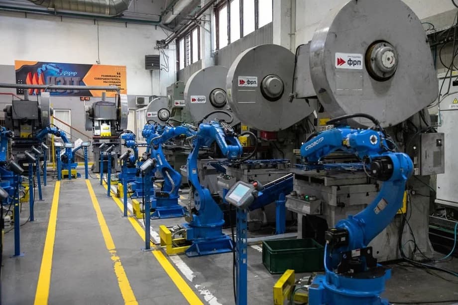 Роботизированное производство в технопарке&nbsp;«Русклимат ИКСЭл»