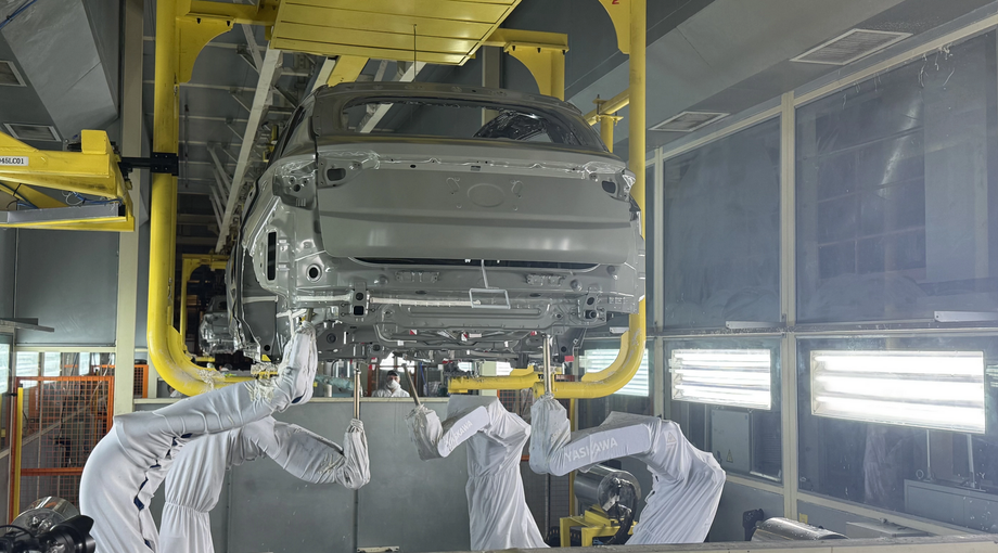 Production at the Belgee plant in Belarus