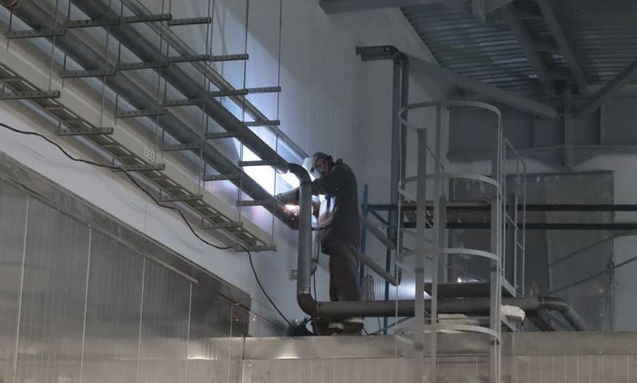 New electroplating workshop at the "Mayak" plant