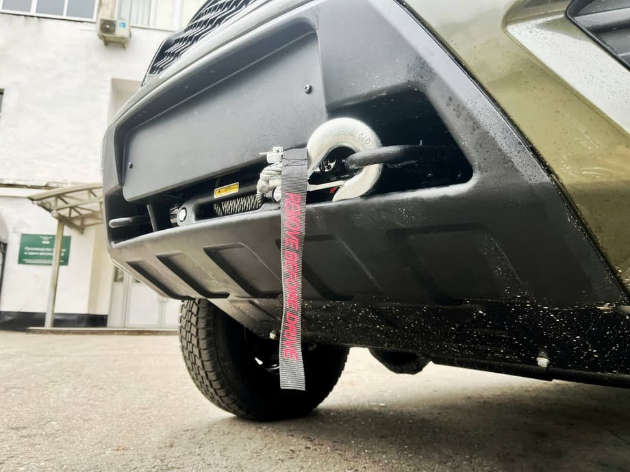 UAZ «Patriot» con cabrestante