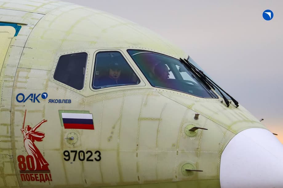 SJ-100 на испытаниях в Жуковском