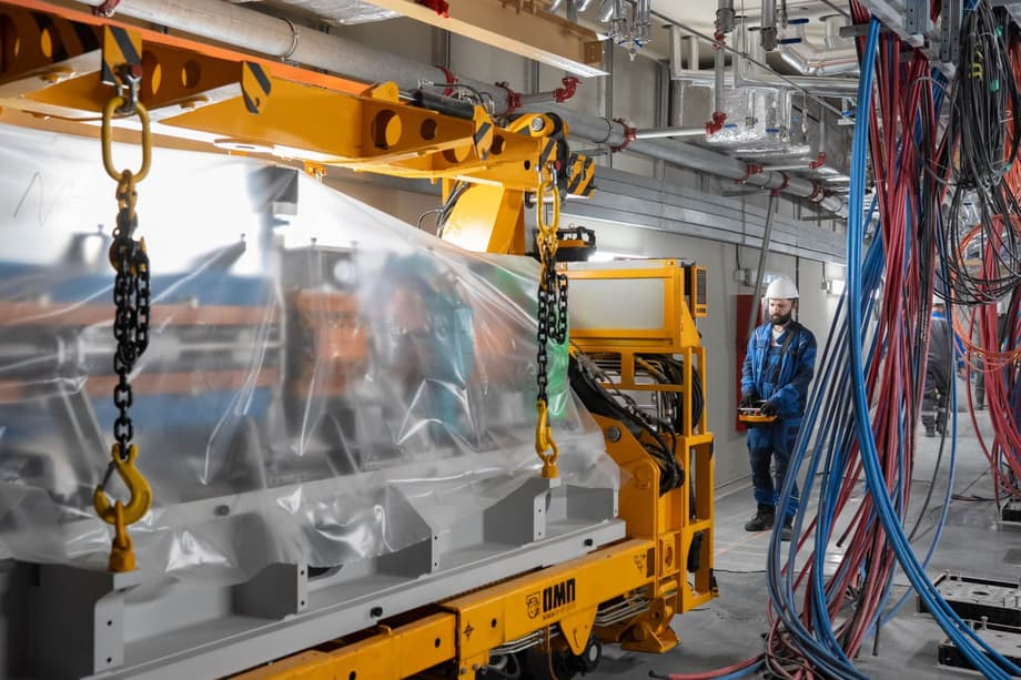 Installation of the storage ring equipment "SKIF"