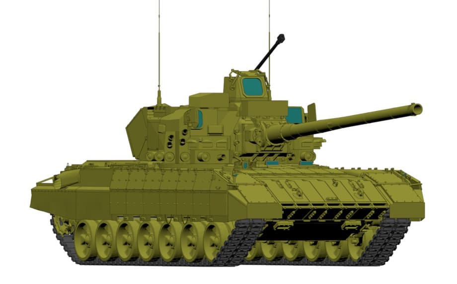Project of the T-95 tank