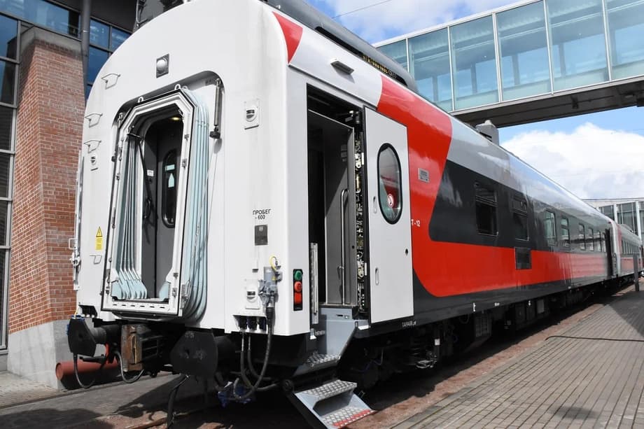 Штабной пассажирский вагон габарита Т модели 61-4535