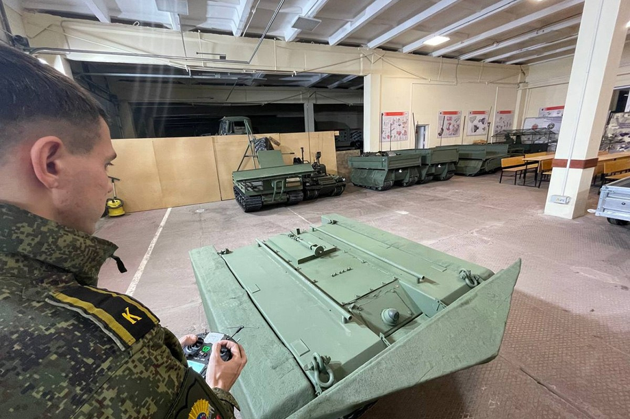 Робот-танк «Омич-Водомёт»