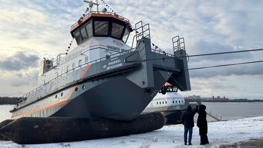 Буксир-толкач «Филипп Ирапский» проекта ТСК.395М