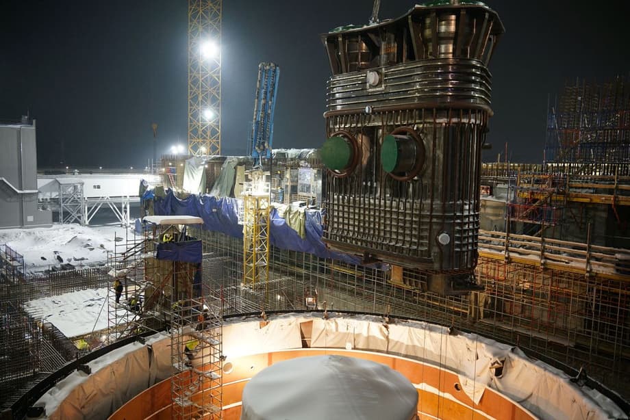 Construction site of the innovative BREST-OD-300 reactor