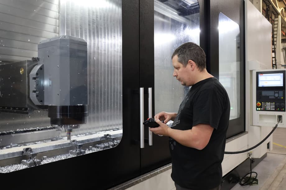 Фрезерный центр на Иркутском авиазаводе