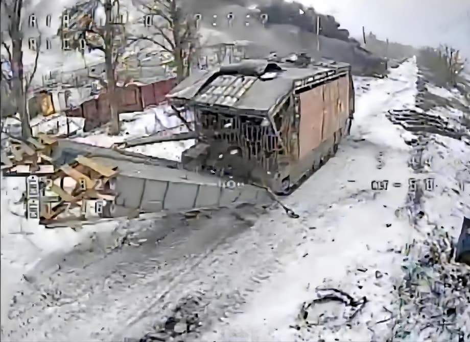 Т-80БВМ с мостом от ТММ-3