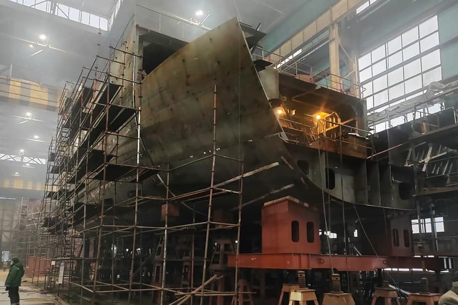 формирование ледостойкого корпуса