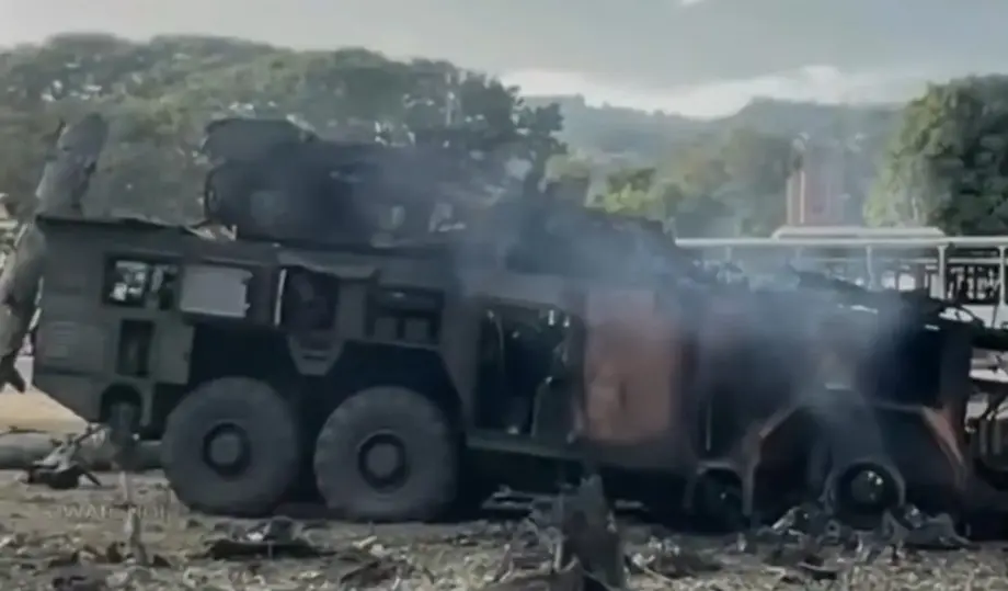 Уничтоженный ЗРК&nbsp;«Бук-М2Э»