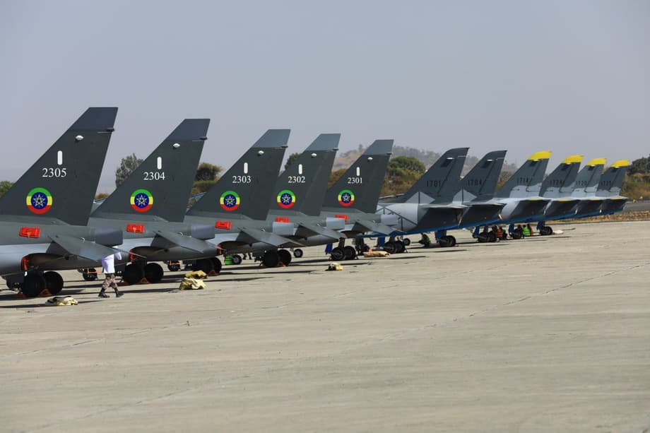 Як-130 на вооружении ВВС Эфиопии