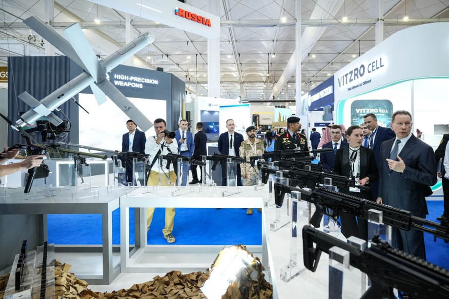 Боеприпас&nbsp;«Рус-ПЭ» на выставке&nbsp;World Defence Show 2026 в Эр-Рияде