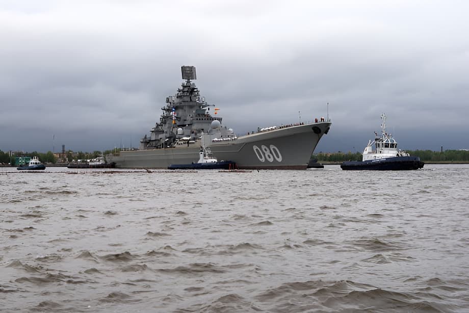 nuclear missile cruiser&nbsp;"Admiral Nakhimov"