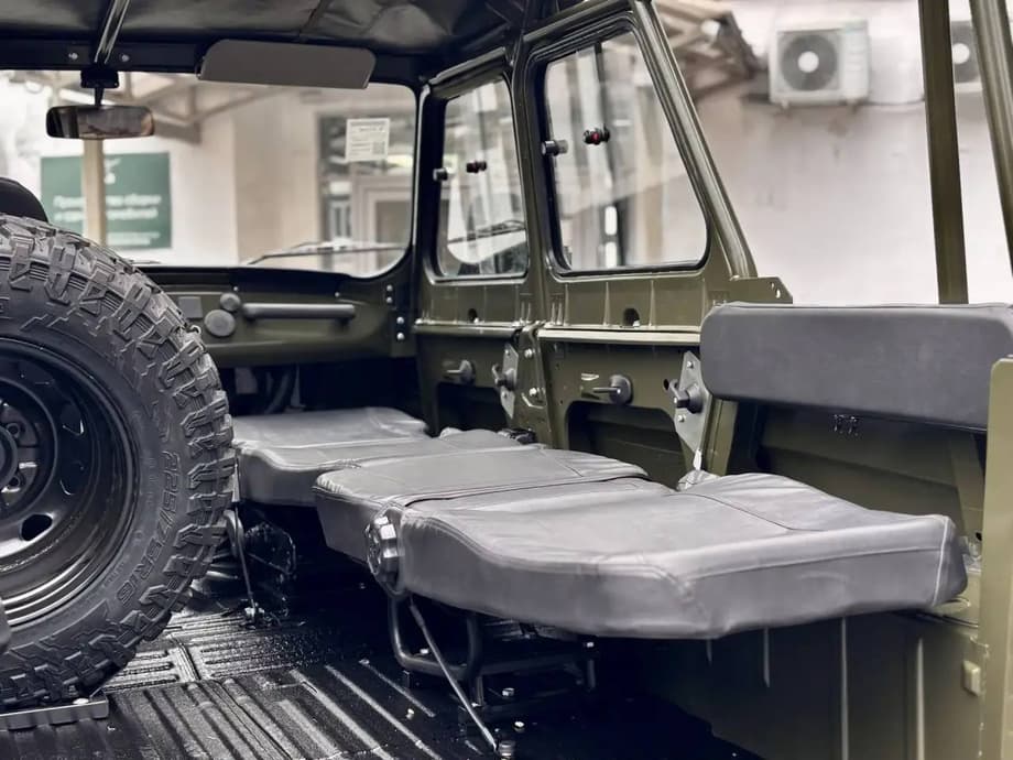 Modernized UAZ "Hunter"